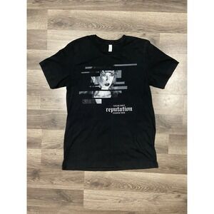 Taylor swift reputation stadium tour shirt size medium black concert folk music